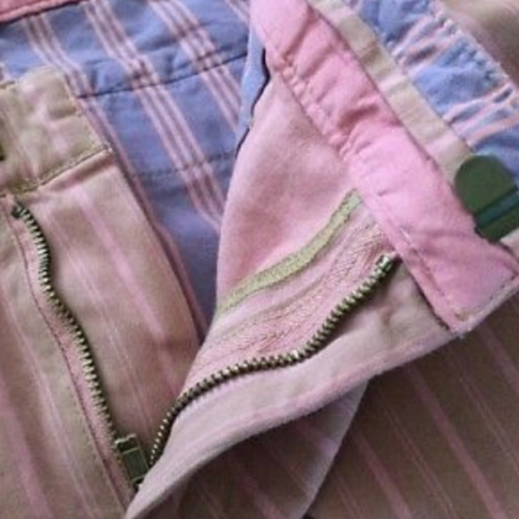 NWT AE AMERICAN EAGLE PINK STRIPE CAMPFIRE SHORTS- - Picture 3 of 8